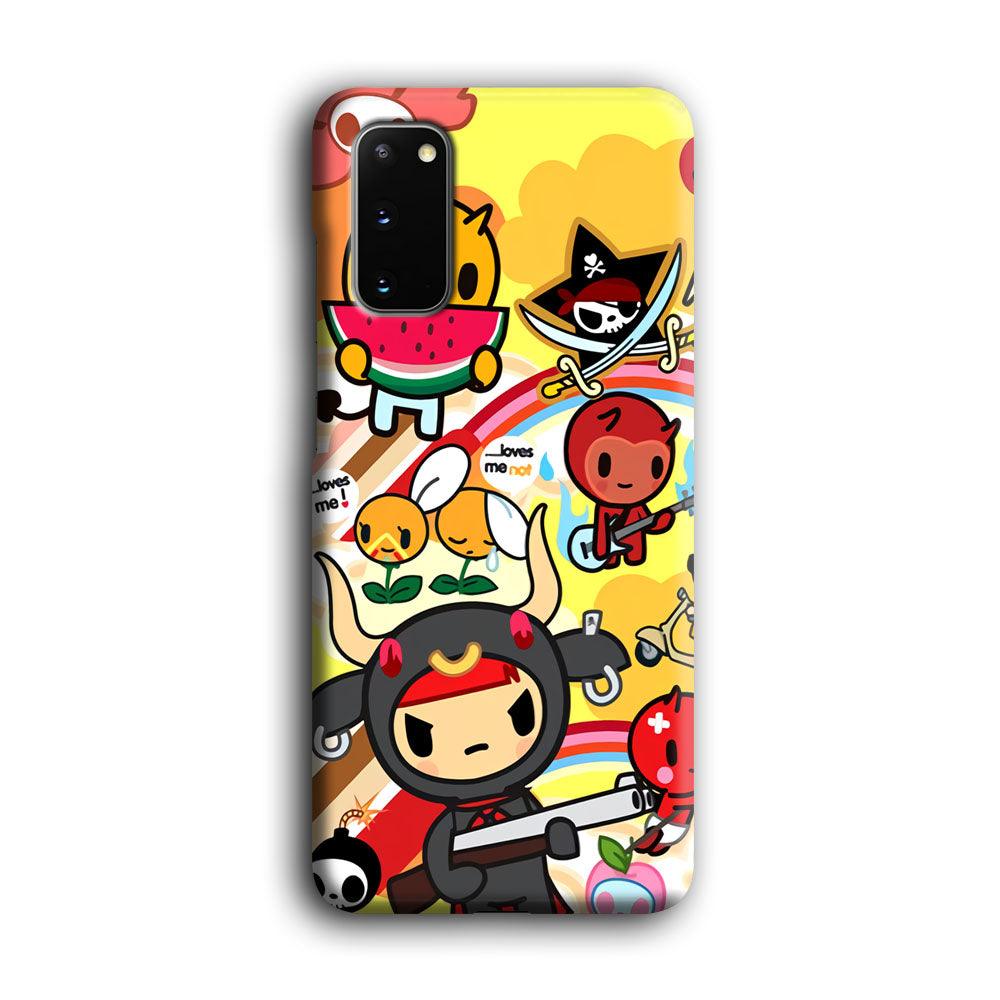 Tokidoki Chill The Club Samsung Galaxy S20 Case-Oxvistore