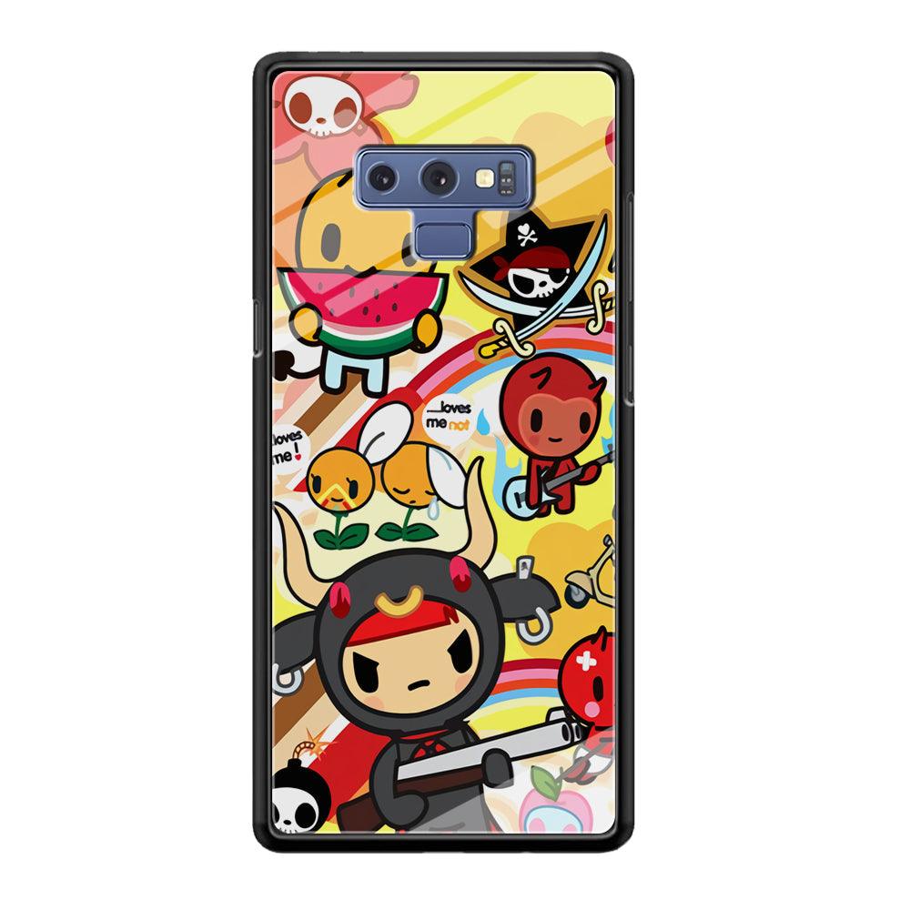 Tokidoki Chill The Club Samsung Galaxy Note 9 Case-Oxvistore