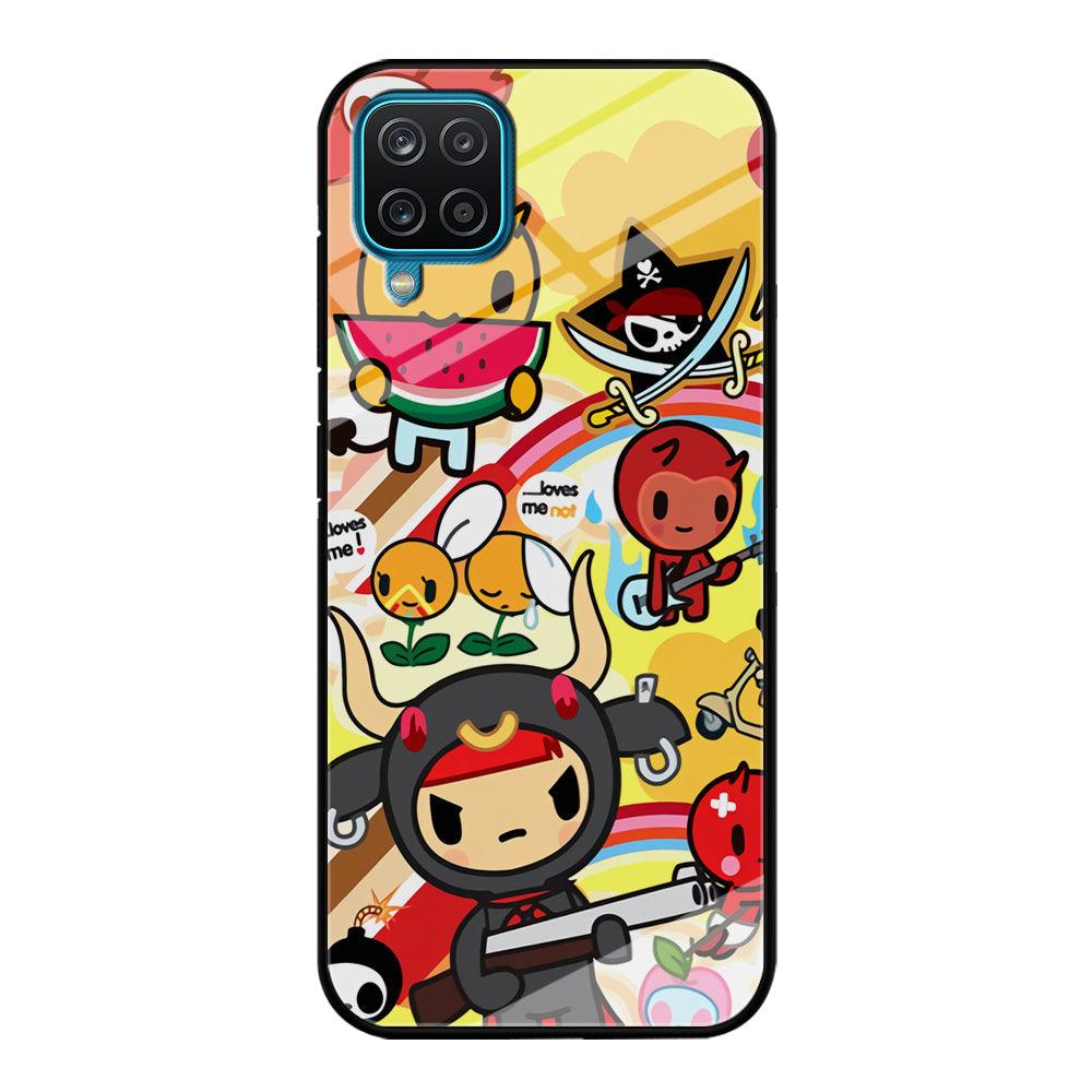 Tokidoki Chill The Club Samsung Galaxy A12 Case-Oxvistore