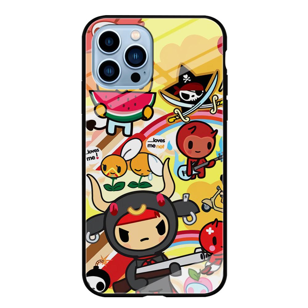 Tokidoki Chill The Club iPhone 15 Pro Case-Oxvistore