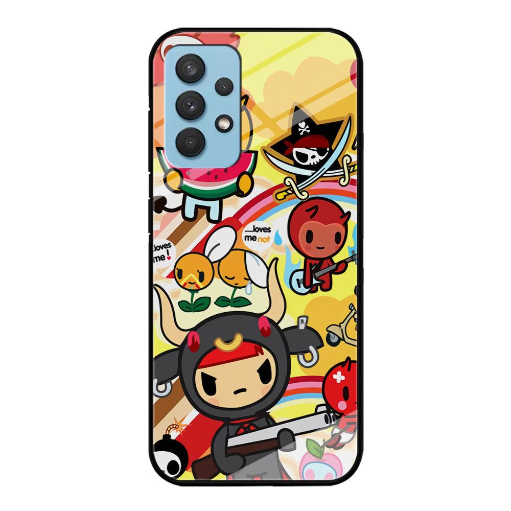 Tokidoki Chill The Club Samsung Galaxy A32 Case-Oxvistore