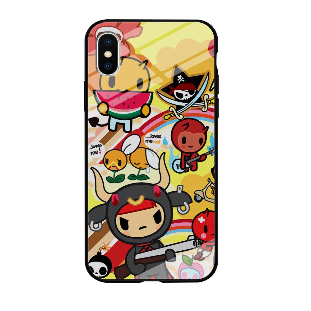 Tokidoki Chill The Club iPhone X Case-Oxvistore