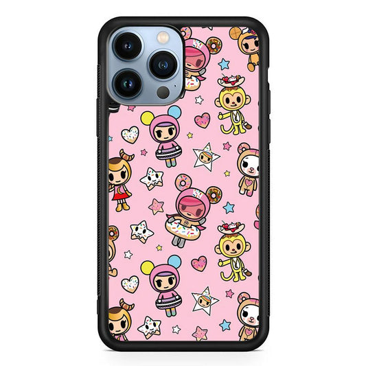 Tokidoki Donuts Hula Hoops iPhone 13 Pro Case-Oxvistore