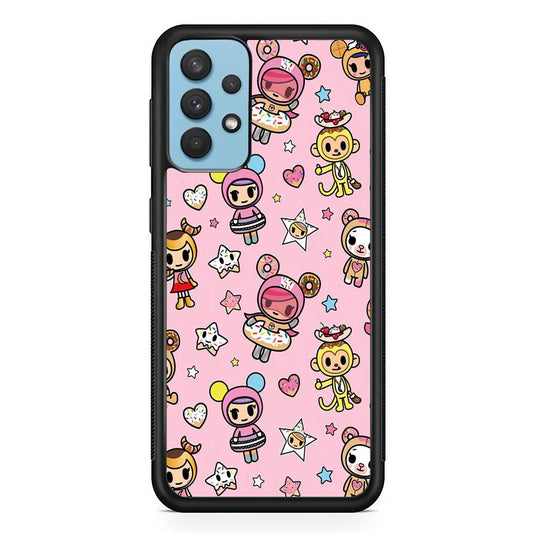 Tokidoki Donuts Hula Hoops Samsung Galaxy A32 Case-Oxvistore