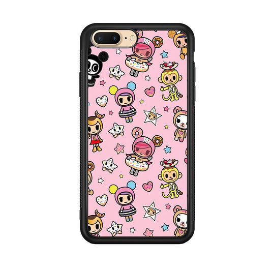 Tokidoki Donuts Hula Hoops iPhone 7 Plus Case-Oxvistore