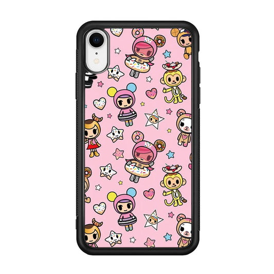 Tokidoki Donuts Hula Hoops iPhone XR Case-Oxvistore