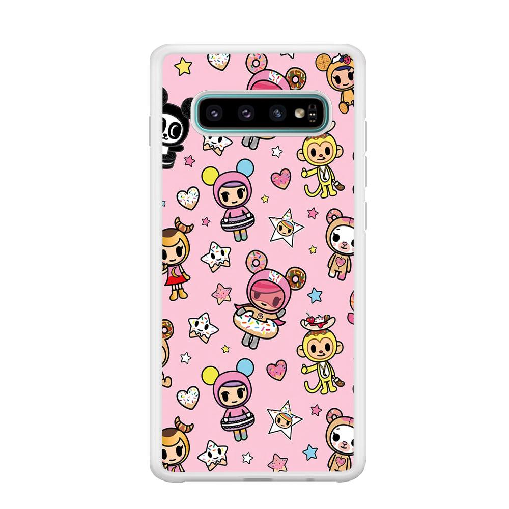 Tokidoki Donuts Hula Hoops Samsung Galaxy S10 Plus Case-Oxvistore