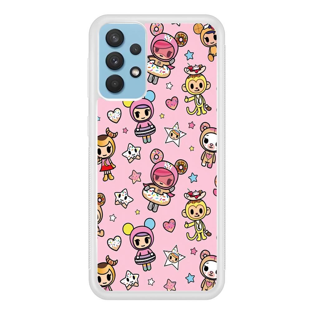 Tokidoki Donuts Hula Hoops Samsung Galaxy A32 Case-Oxvistore