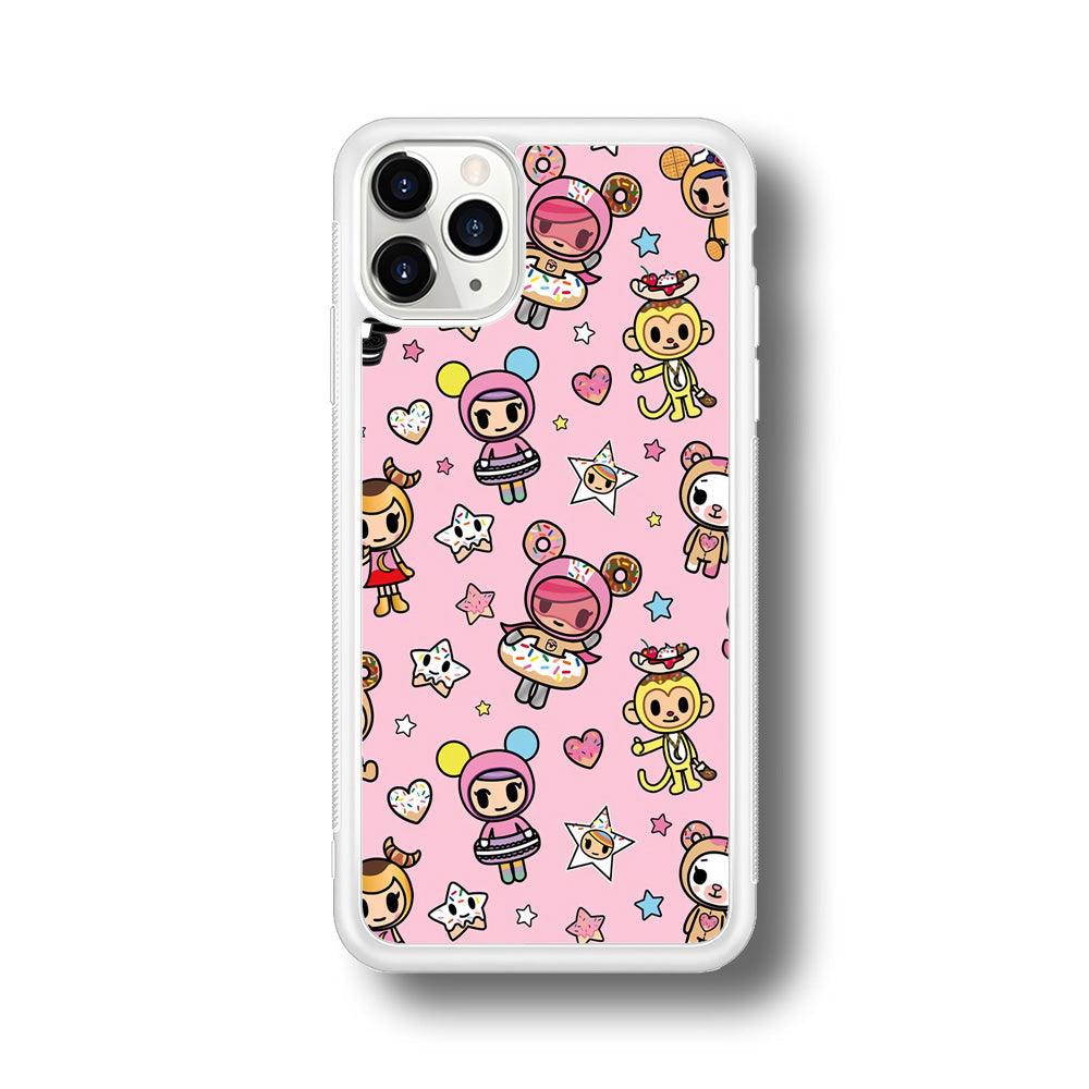 Tokidoki Donuts Hula Hoops iPhone 11 Pro Max Case-Oxvistore