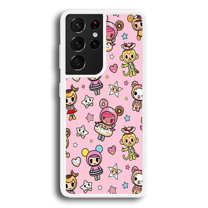 Tokidoki Donuts Hula Hoops Samsung Galaxy S21 Ultra Case-Oxvistore