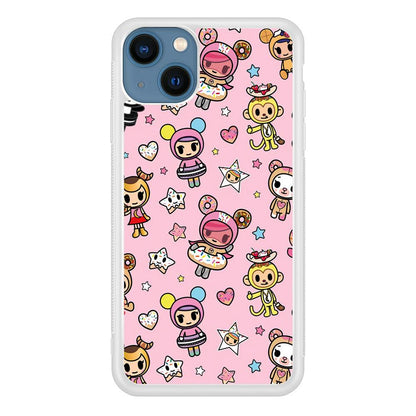 Tokidoki Donuts Hula Hoops iPhone 14 Case-Oxvistore