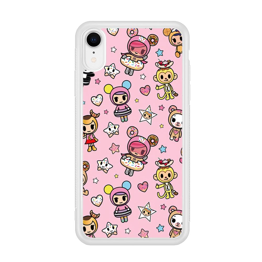 Tokidoki Donuts Hula Hoops iPhone XR Case-Oxvistore