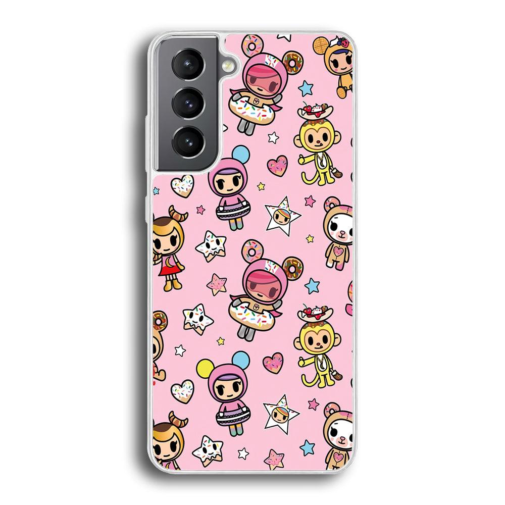 Tokidoki Donuts Hula Hoops Samsung Galaxy S21 Plus Case-Oxvistore