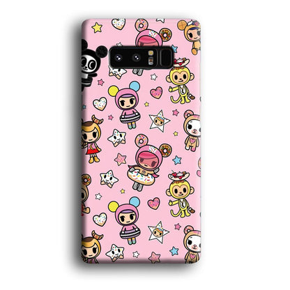 Tokidoki Donuts Hula Hoops Samsung Galaxy Note 8 Case-Oxvistore