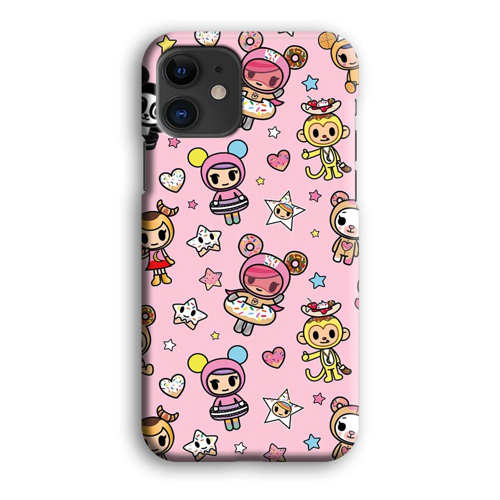 Tokidoki Donuts Hula Hoops iPhone 12 Case-Oxvistore