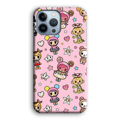 Tokidoki Donuts Hula Hoops iPhone 14 Pro Case-Oxvistore