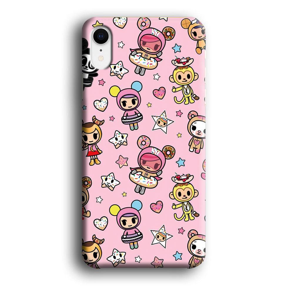 Tokidoki Donuts Hula Hoops iPhone XR Case-Oxvistore