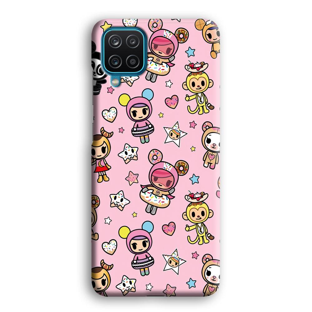 Tokidoki Donuts Hula Hoops Samsung Galaxy A12 Case-Oxvistore