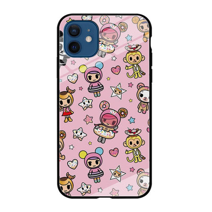 Tokidoki Donuts Hula Hoops iPhone 12 Case-Oxvistore