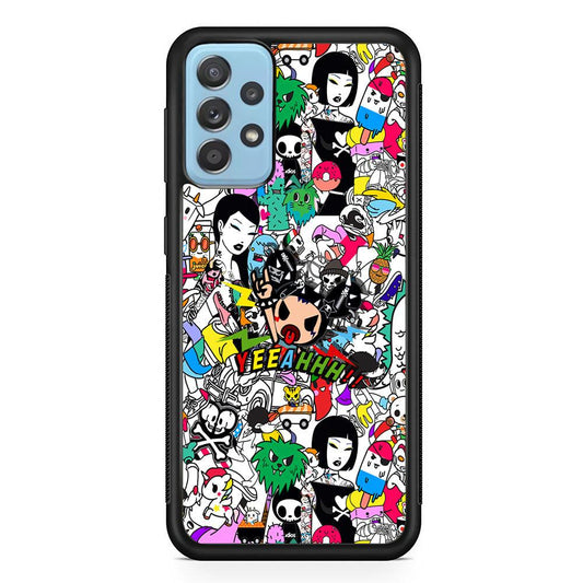 Tokidoki Feel Yeeahh Samsung Galaxy A72 Case-Oxvistore