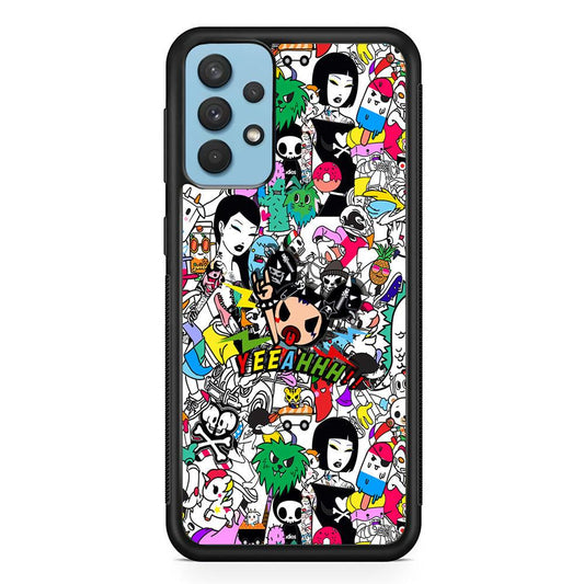 Tokidoki Feel Yeeahh Samsung Galaxy A32 Case-Oxvistore