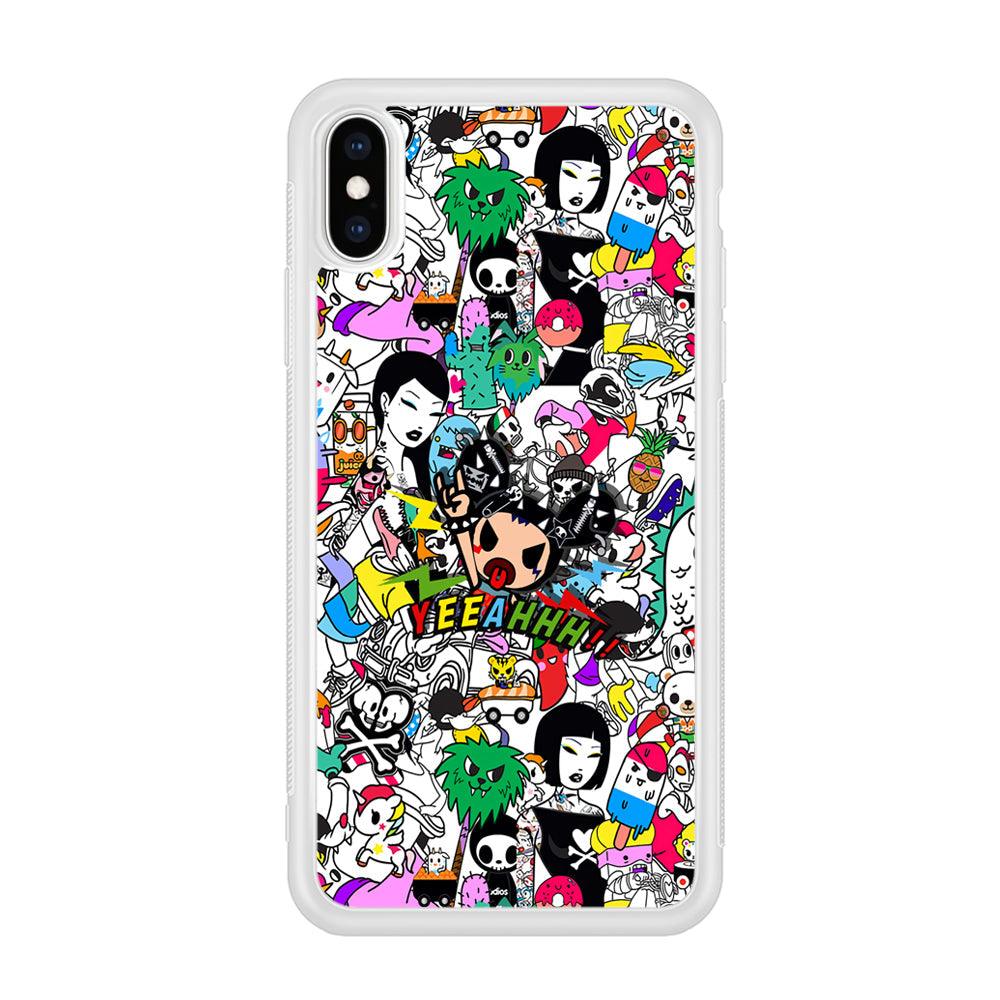 Tokidoki Feel Yeeahh iPhone X Case-Oxvistore