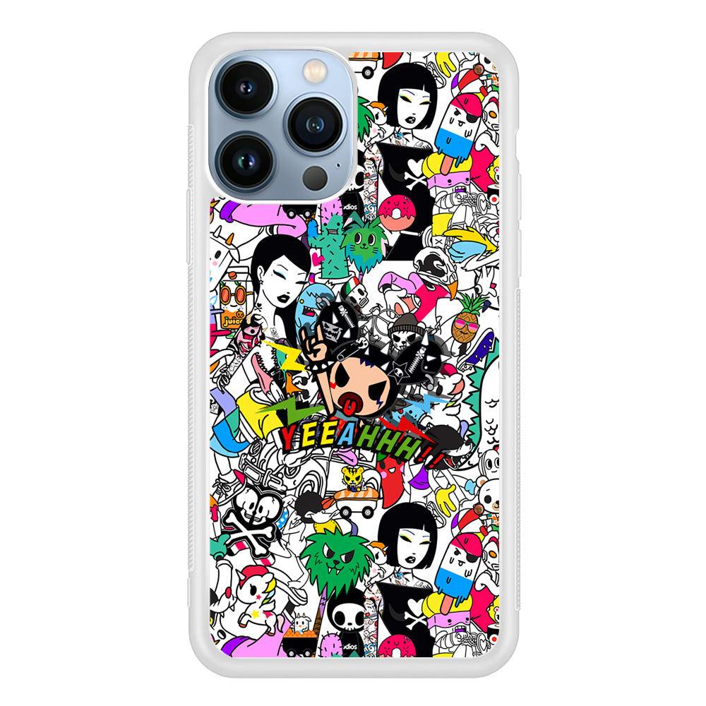 Tokidoki Feel Yeeahh iPhone 15 Pro Case-Oxvistore