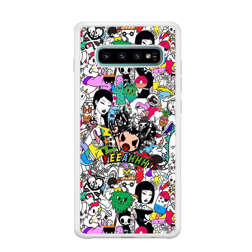 Tokidoki Feel Yeeahh Samsung Galaxy S10 Plus Case-Oxvistore