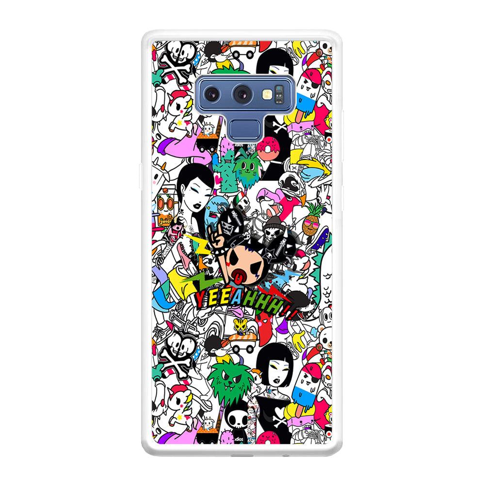 Tokidoki Feel Yeeahh Samsung Galaxy Note 9 Case-Oxvistore