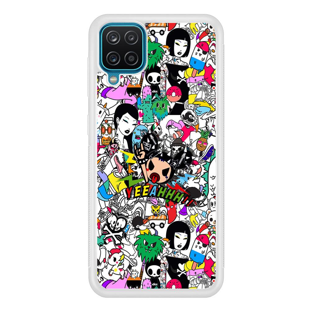 Tokidoki Feel Yeeahh Samsung Galaxy A12 Case-Oxvistore