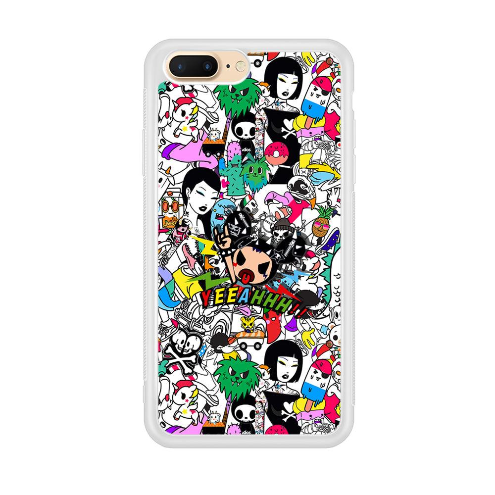 Tokidoki Feel Yeeahh iPhone 7 Plus Case-Oxvistore