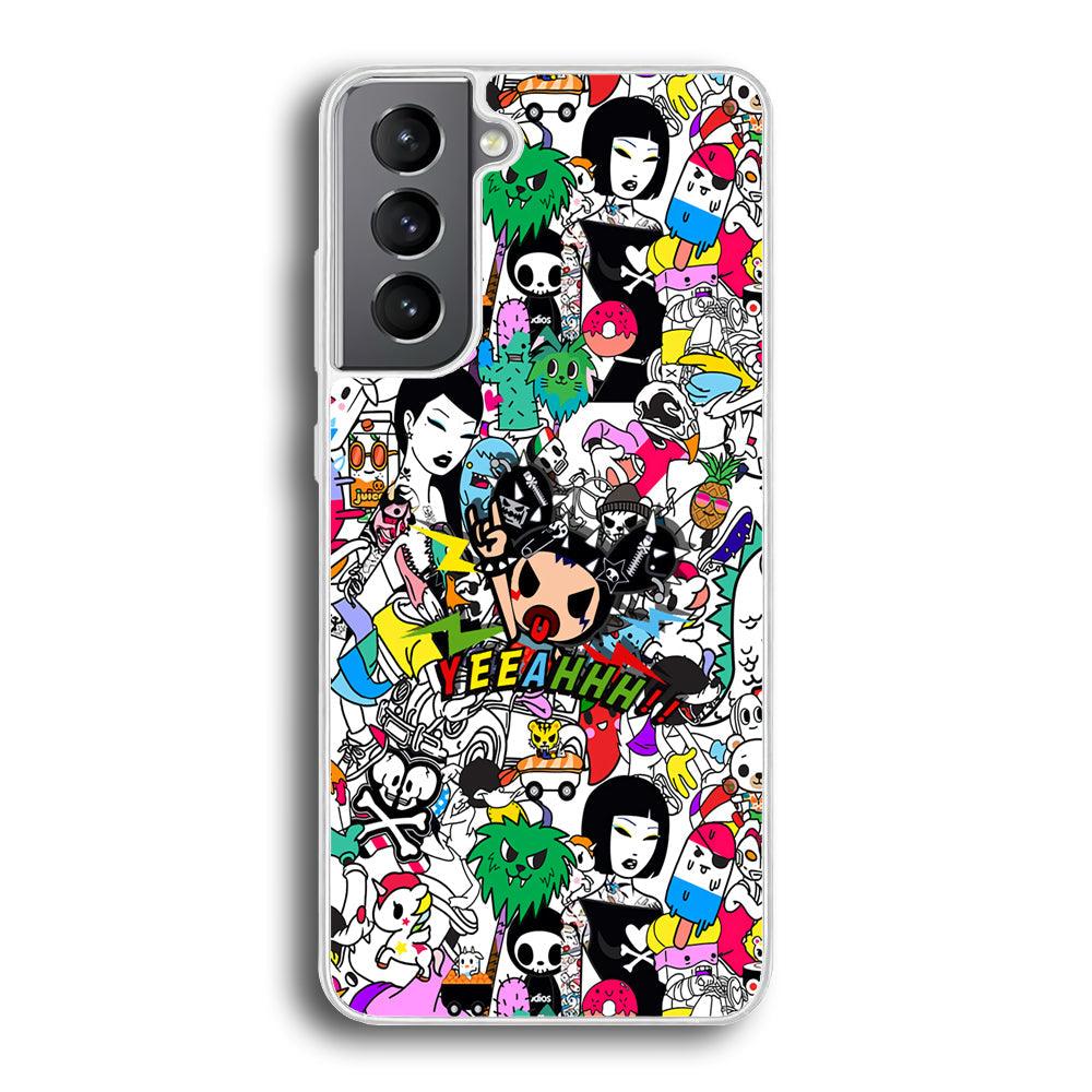 Tokidoki Feel Yeeahh Samsung Galaxy S21 Plus Case-Oxvistore