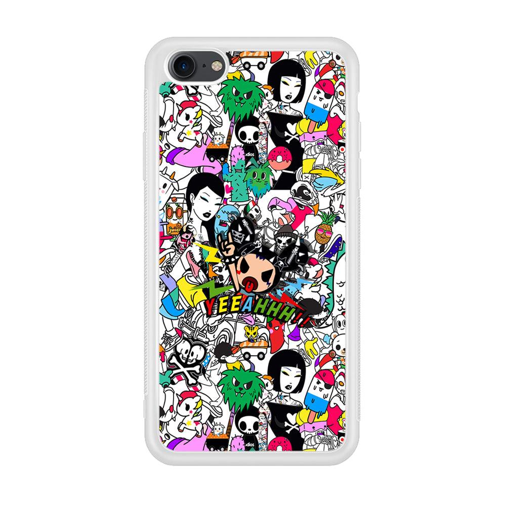 Tokidoki Feel Yeeahh iPhone 8 Case-Oxvistore