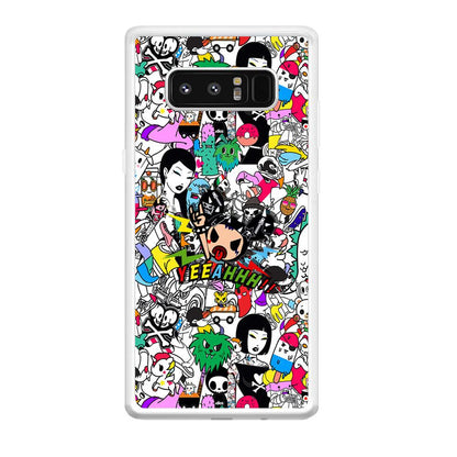 Tokidoki Feel Yeeahh Samsung Galaxy Note 8 Case-Oxvistore