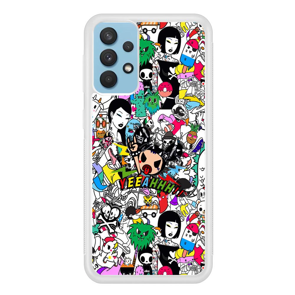 Tokidoki Feel Yeeahh Samsung Galaxy A32 Case-Oxvistore