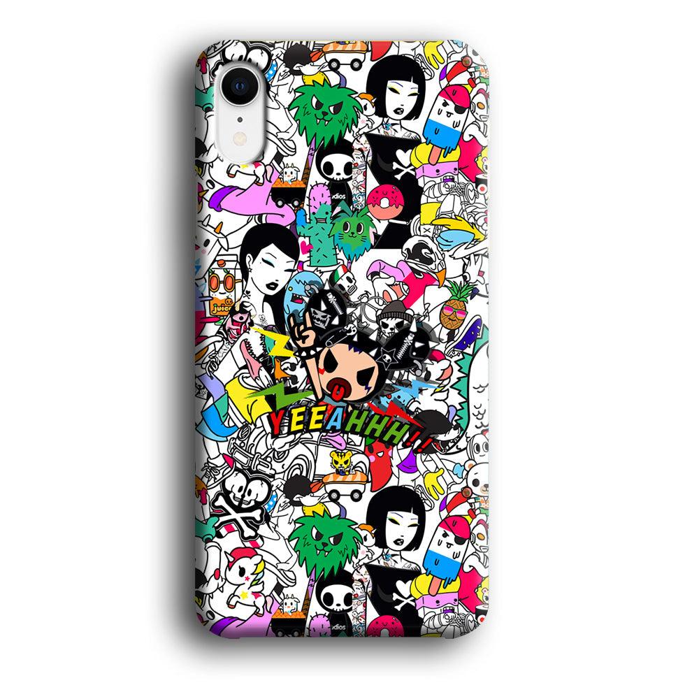 Tokidoki Feel Yeeahh iPhone XR Case-Oxvistore