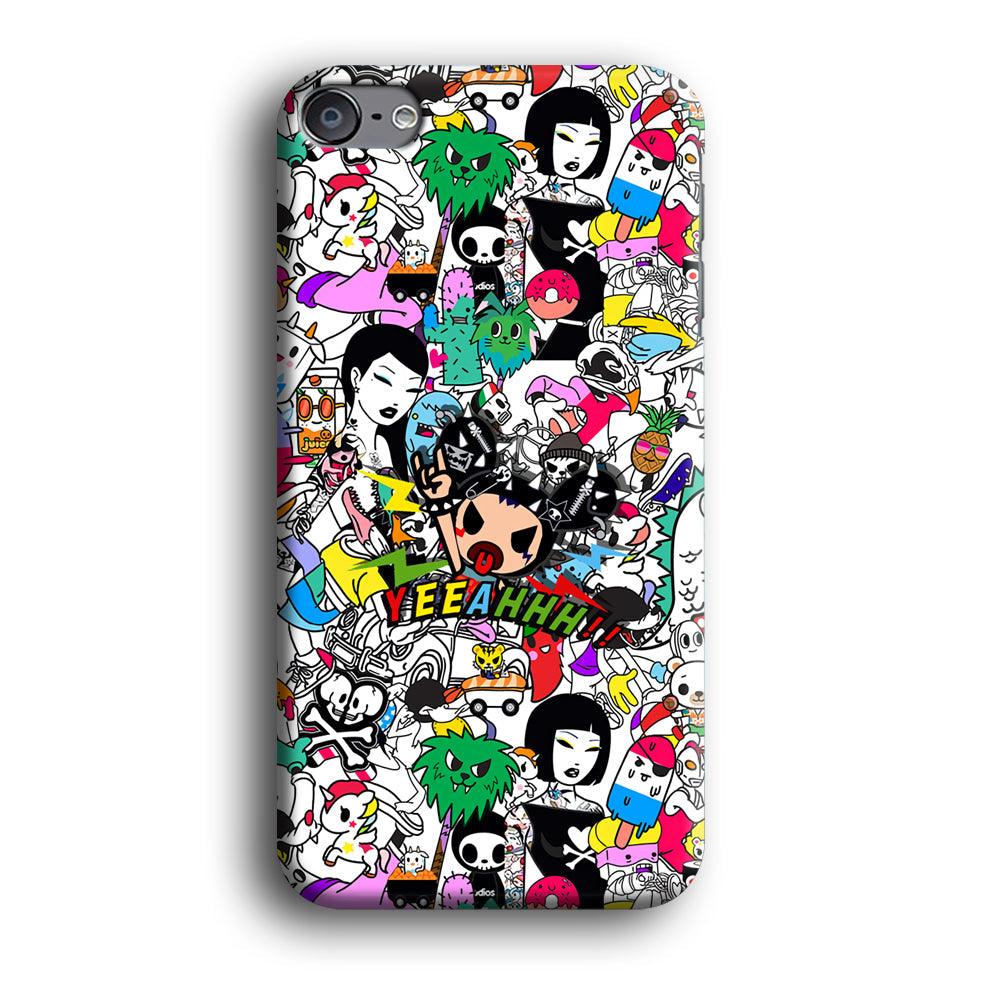 Tokidoki Feel Yeeahh iPod Touch 6 Case-Oxvistore