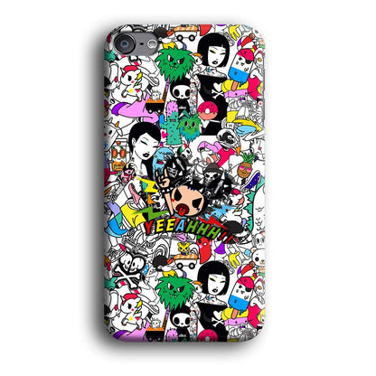 Tokidoki Feel Yeeahh iPod Touch 6 Case-Oxvistore