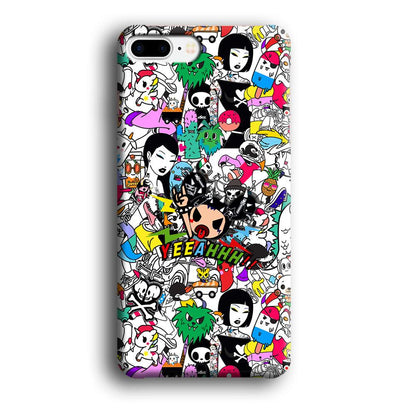 Tokidoki Feel Yeeahh iPhone 8 Plus Case-Oxvistore