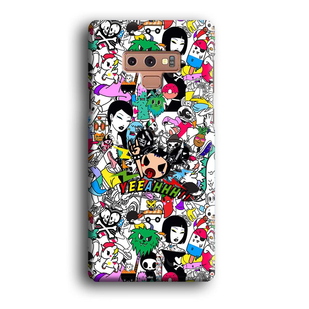 Tokidoki Feel Yeeahh Samsung Galaxy Note 9 Case-Oxvistore