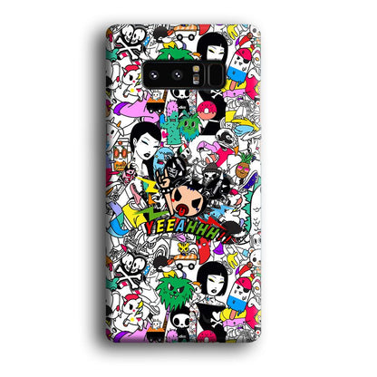 Tokidoki Feel Yeeahh Samsung Galaxy Note 8 Case-Oxvistore