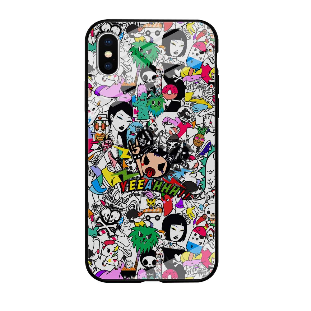 Tokidoki Feel Yeeahh iPhone X Case-Oxvistore