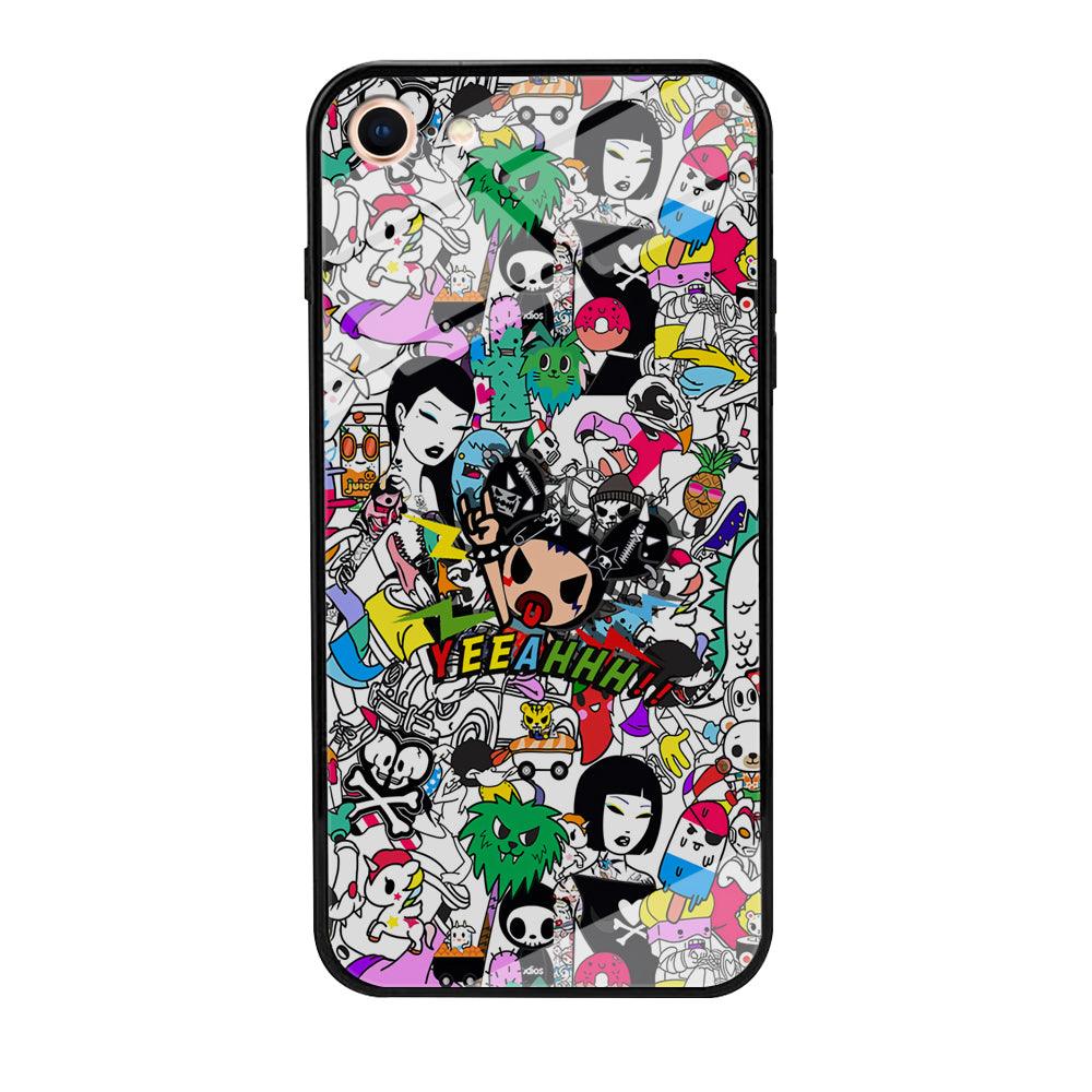 Tokidoki Feel Yeeahh iPhone 8 Case-Oxvistore