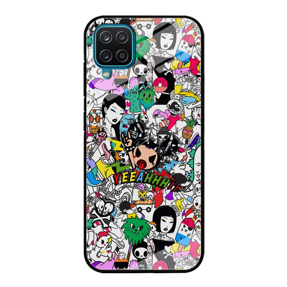 Tokidoki Feel Yeeahh Samsung Galaxy A12 Case-Oxvistore