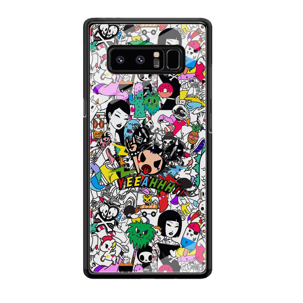 Tokidoki Feel Yeeahh Samsung Galaxy Note 8 Case-Oxvistore