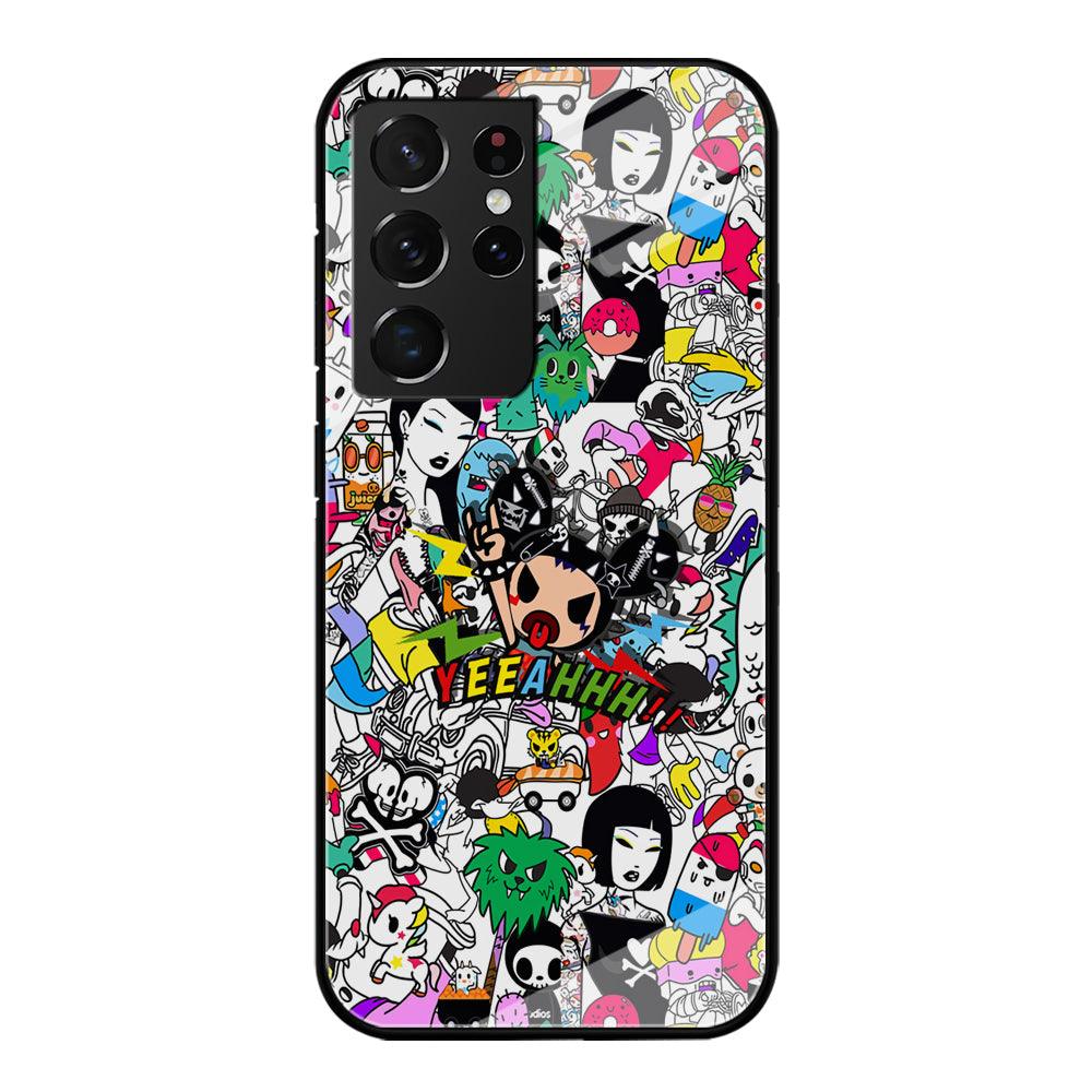 Tokidoki Feel Yeeahh Samsung Galaxy S21 Ultra Case-Oxvistore