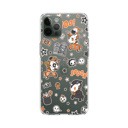 Tokidoki Feel the Spooky Eve Clear Soft Case