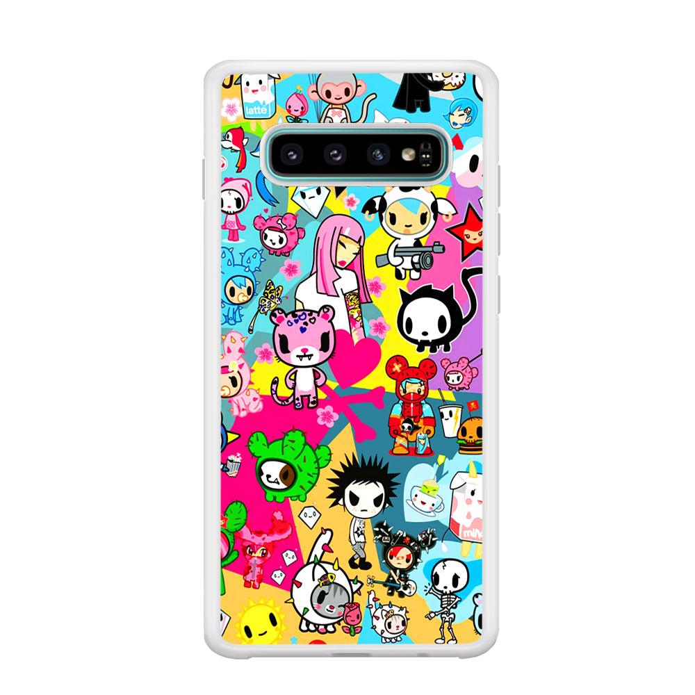 Tokidoki One Frame Collection Samsung Galaxy S10 Plus Case-Oxvistore