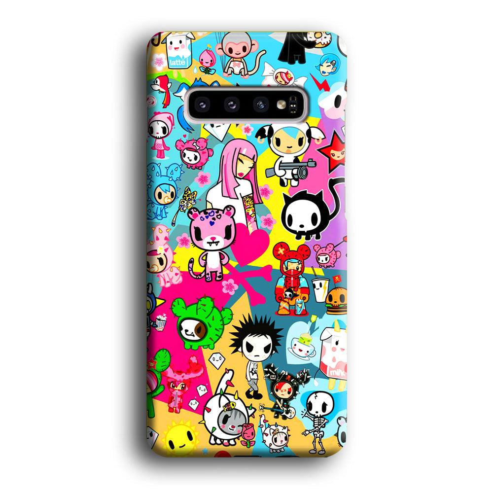 Tokidoki One Frame Collection Samsung Galaxy S10 Plus Case-Oxvistore