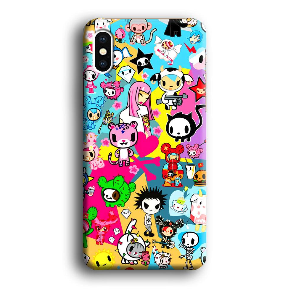 Tokidoki One Frame Collection iPhone X Case-Oxvistore